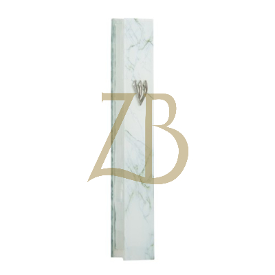 Marble look Mezuzah - 12cm
