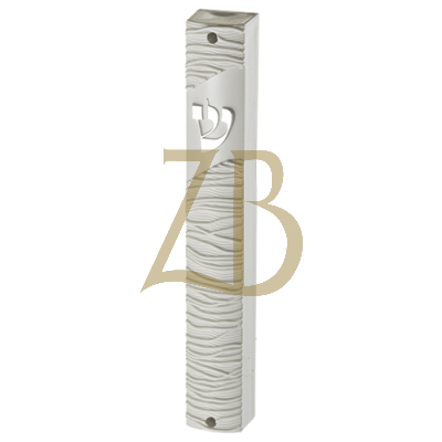 Plastic Mezuza 15cm White