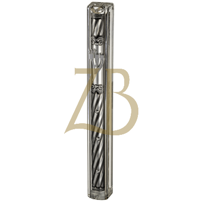 Plastic Mezuzah 12 Cm - With The Letter Shin And P