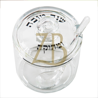 Acrylic Honey Dish With Spoon