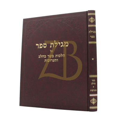 מגילת ספר - בשר וחלב ותערובות