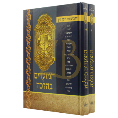המועדים בהלכה - ב"כ - זוין