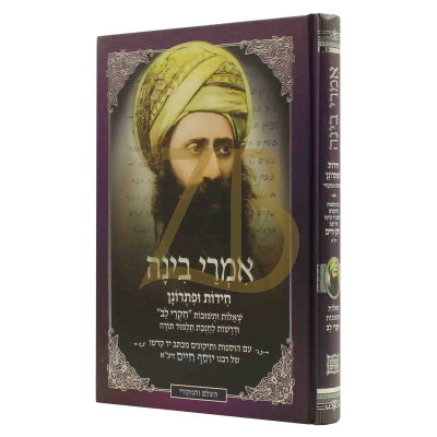 אמרי בינה - חידות ופתרונם - להבן איש חי