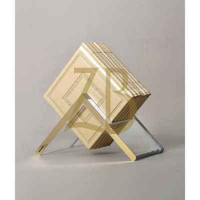 Zemiros Set Noam 6 Pc. Lucite Stand - H/C Cream